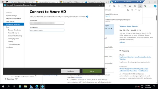 Connect to Azure AD